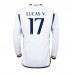 Real Madrid Lucas Vazquez #17 Voetbalkleding Thuisshirt 2023-24 Lange Mouwen